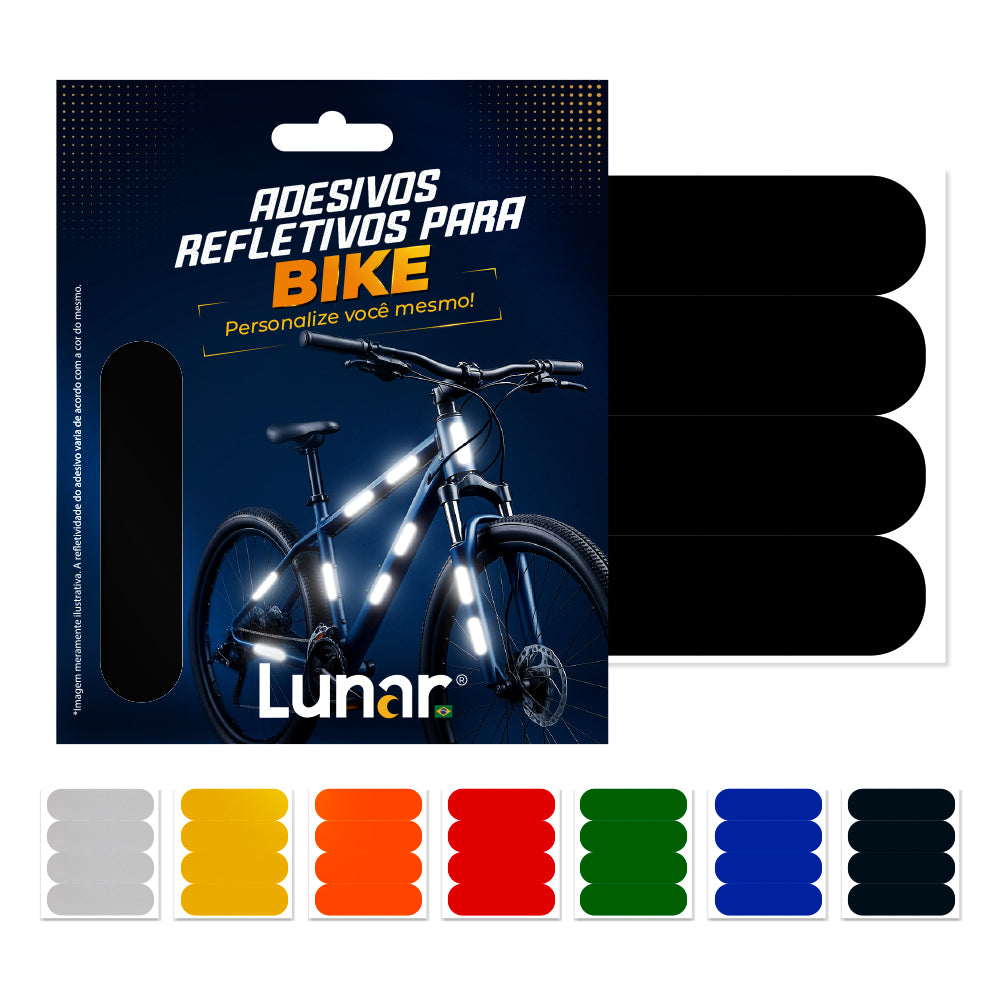 Adesivo Refletivo Para Bicicleta