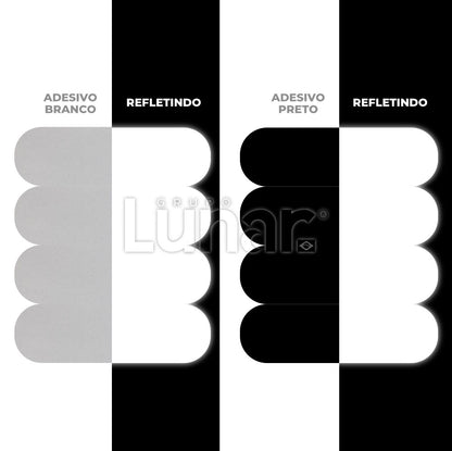 Adesivo Refletivo Para Capacete