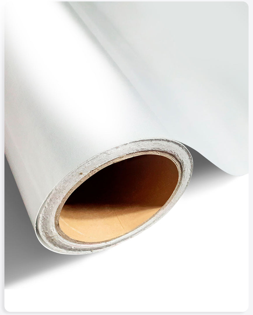 Película Vinil Adesivo Refletivo Para Impressão - 1.24 m de Largura