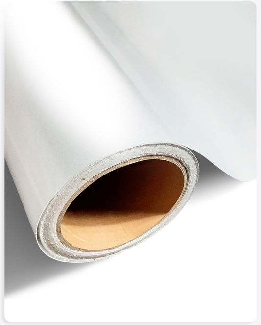 Película Vinil Adesivo Refletivo Para Impressão - 1.24 m de Largura