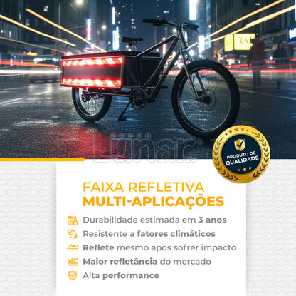 Faixa Adesiva Refletiva Baú - 5 cm x 1.40 m