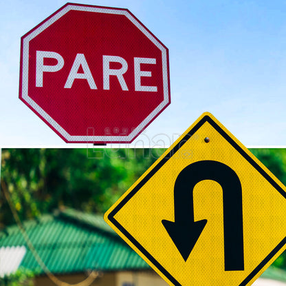 Película Adesiva Refletiva Prismática Normativa - 1.24 m de Largura