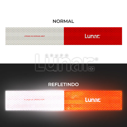 Faixa Adesiva Refletiva Lateral  - 5 cm x 30 cm