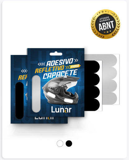 Adesivo Refletivo Para Capacete