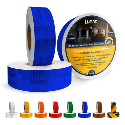 Fita Adesiva Refletiva Prismática Normativa - 05 cm de Largura