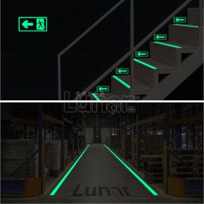 Película Adesiva Fotoluminescente - 1.24 m de Largura