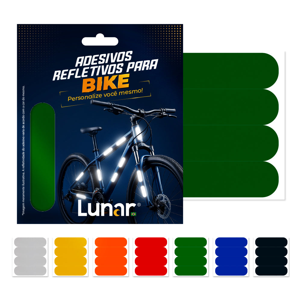 Adesivo Refletivo Para Bicicleta