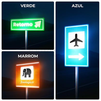 Película Adesiva Refletiva Prismática Normativa - 0.62 m de Largura