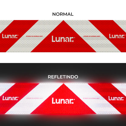 Faixa Adesiva Refletiva Para-choque  - 10 cm x 2.40 m