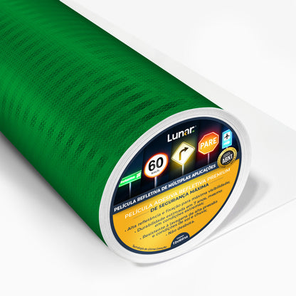 Película Adesiva Refletiva Prismática Normativa - 1.24 m de Largura