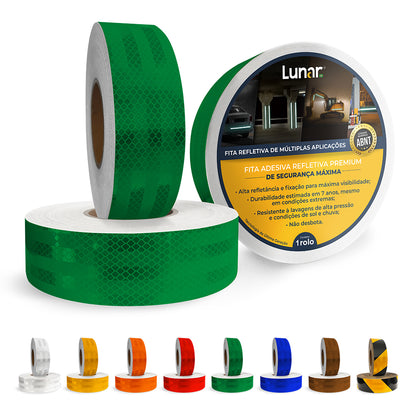 Fita Adesiva Refletiva Prismática Normativa - 05 cm de Largura