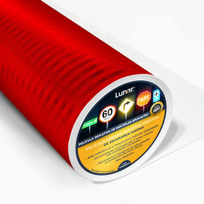 Película Adesiva Refletiva Prismática Normativa - 0.62 m de Largura